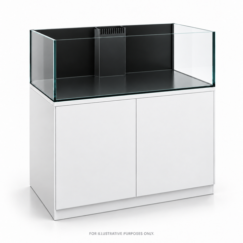 Original illustrative render of Aqua Medic Armatus Lagoon 300; LAD lid only, aquarium and cabinet not included