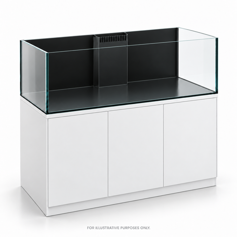 Original illustrative render of Aqua Medic Armatus Lagoon 350; LAD lid only, aquarium and cabinet not included