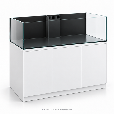 Original illustrative render of Aqua Medic Armatus Lagoon 400; LAD lid only, aquarium and cabinet not included