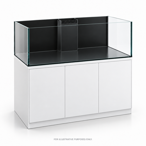 Original illustrative render of Aqua Medic Armatus 575 XD; LAD lid only, aquarium and cabinet not included