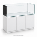 Original illustrative render of CADE Reef S2/P Peninsula 1500; LAD aquarium lid sold separately.