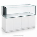 Original illustrative render of CADE Reef S3/P Peninsula 1800; LAD aquarium lid sold separately.
