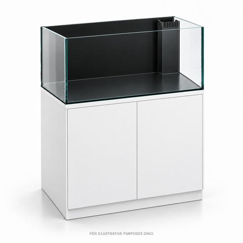 Original illustrative render of Cleair Reefscape Midi 230; LAD lid only, aquarium and cabinet not included