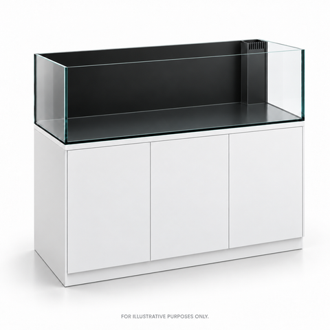 Original illustrative render of Cleair Reefscape Midi 415; LAD lid only, aquarium and cabinet not included