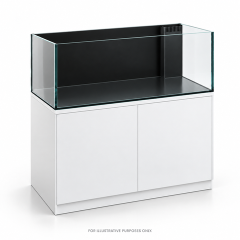 Original illustrative render of Cleair Reefscape Maxi 420; LAD lid only, aquarium and cabinet not included