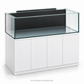 Original illustrative render of Innovative Marine NUVO EXT 200; LAD aquarium lid sold separately.
