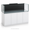 Original illustrative render of Innovative Marine NUVO EXT 240; LAD aquarium lid sold separately.