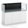 Original illustrative render of Innovative Marine NUVO INT 100; LAD aquarium lid sold separately.