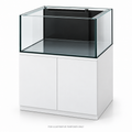 Original illustrative render of Innovative Marine NUVO INT 112 Lagoon; LAD aquarium lid sold separately.