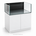 Original illustrative render of Innovative Marine NUVO INT 50 Lagoon; LAD aquarium lid sold separately.