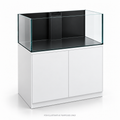 Original illustrative render of Maxspect Lagoon 90 (LS-090); LAD lid only, aquarium and cabinet not included