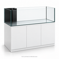 Original illustrative render of D-D Aqua-Pro Reef Peninsula 1500 aquarium; LAD lid sold separately.