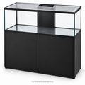 Red Sea REEF-FRAME 350 aquarium with a clear polycarbonate mesh lid