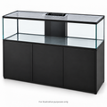 Red Sea REEF-FRAME 500 aquarium with a clear polycarbonate mesh lid